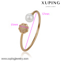 51714- Xuping Jewelry Elegant Pearl Brazalete para mujer con oro 18K plateado